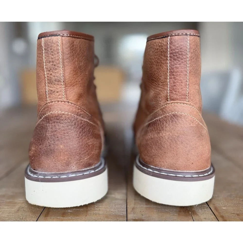 The Stronghold Los Angeles Classic Moc Toe Leather Legacy Heritage Boot 11